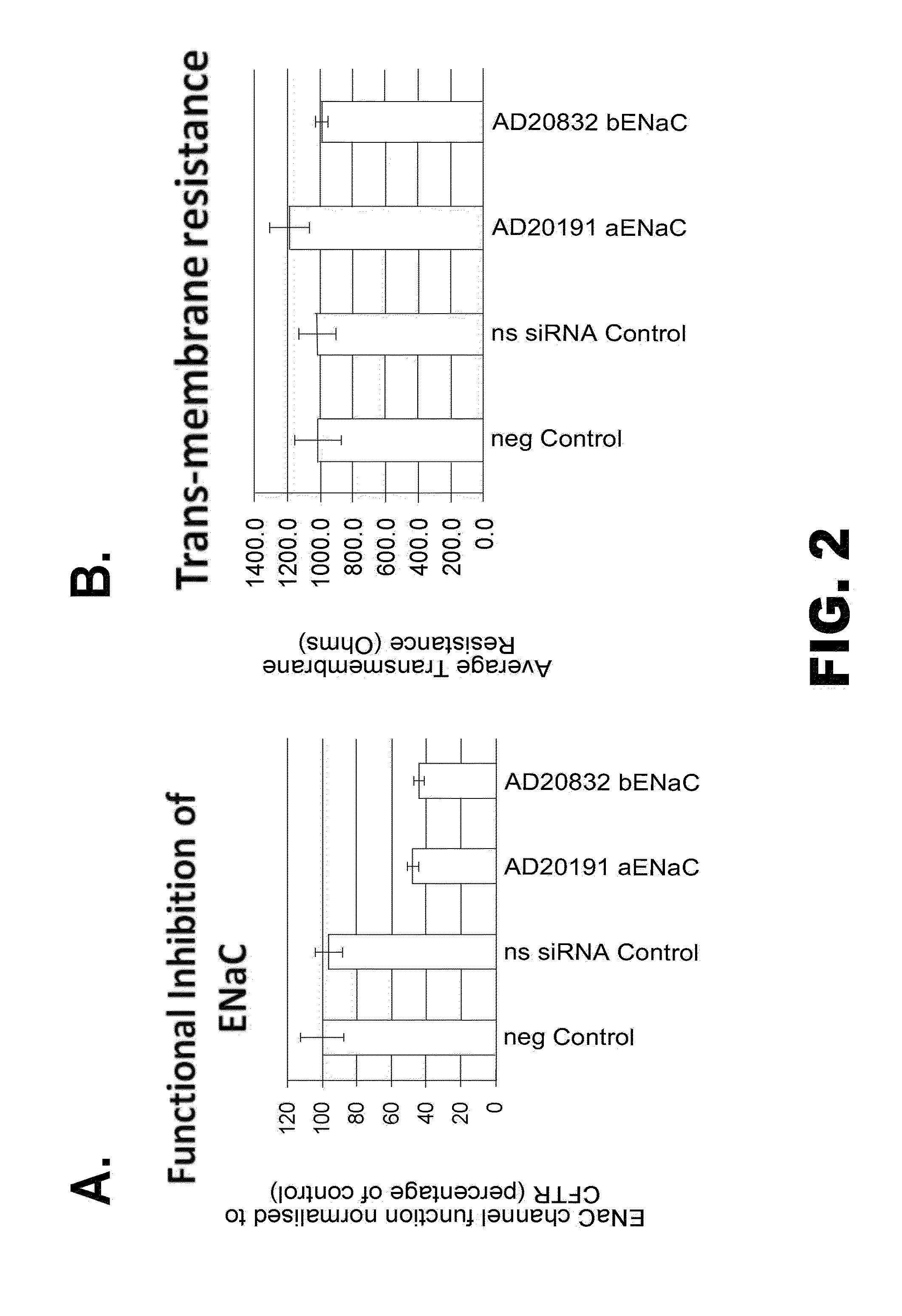 Organic compositions to treat Beta-ENaC-related diseases