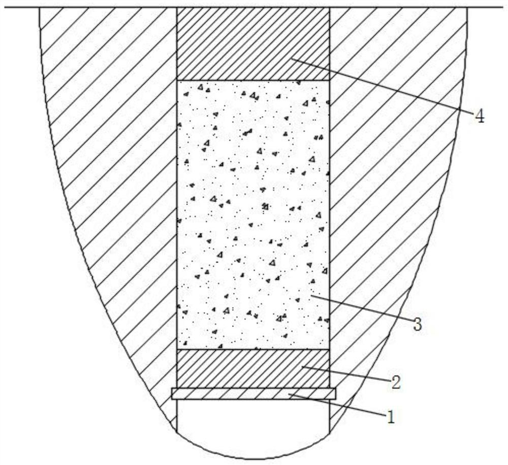 A kind of water well landfill method