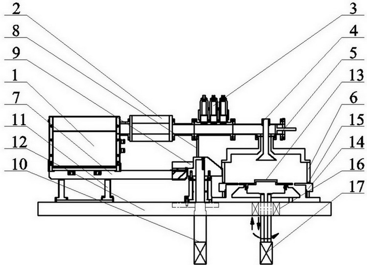 Microwave plasma vapor phase epitaxy deposition equipment with lifting device