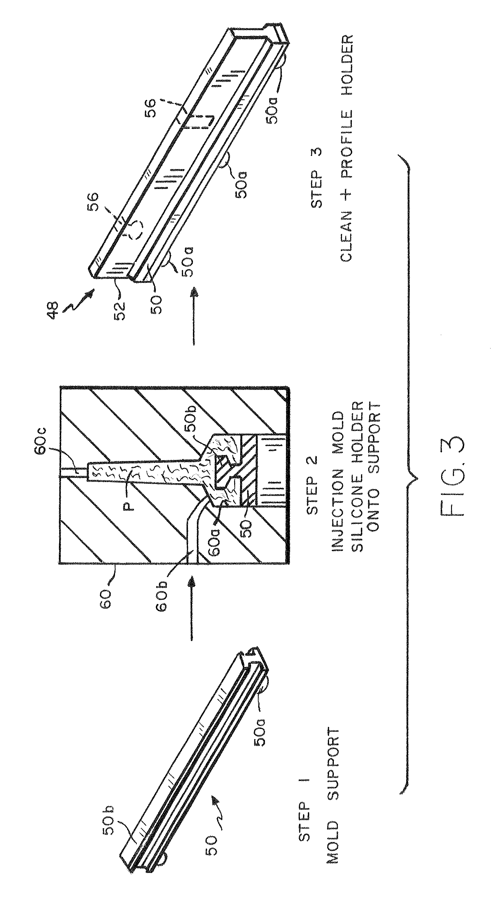 Medical instrument retainer assembly and method of making the retainer