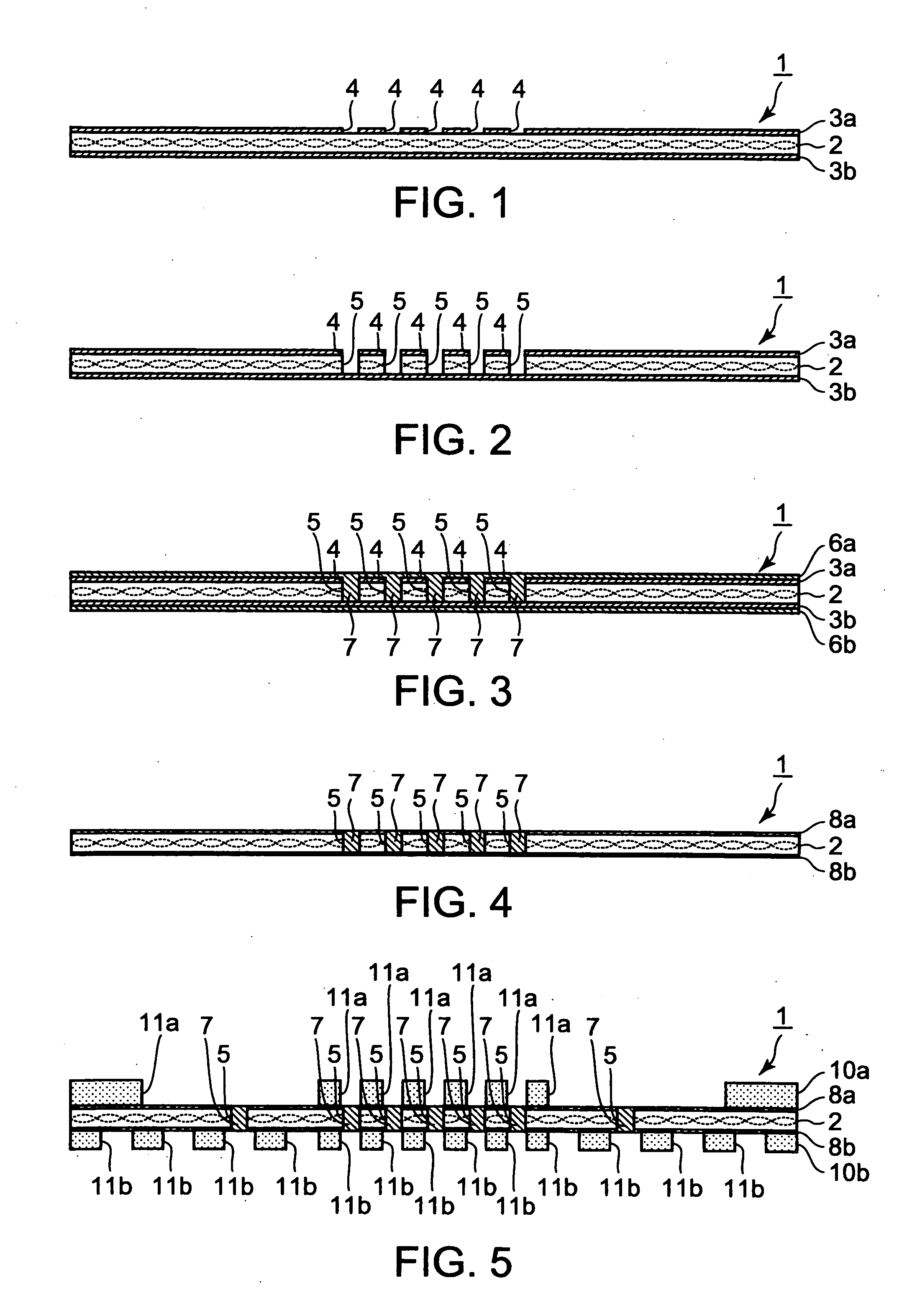 Printed circuit board, production method therefor, electronic-component carrier board using printed circuit board, and production method therefor