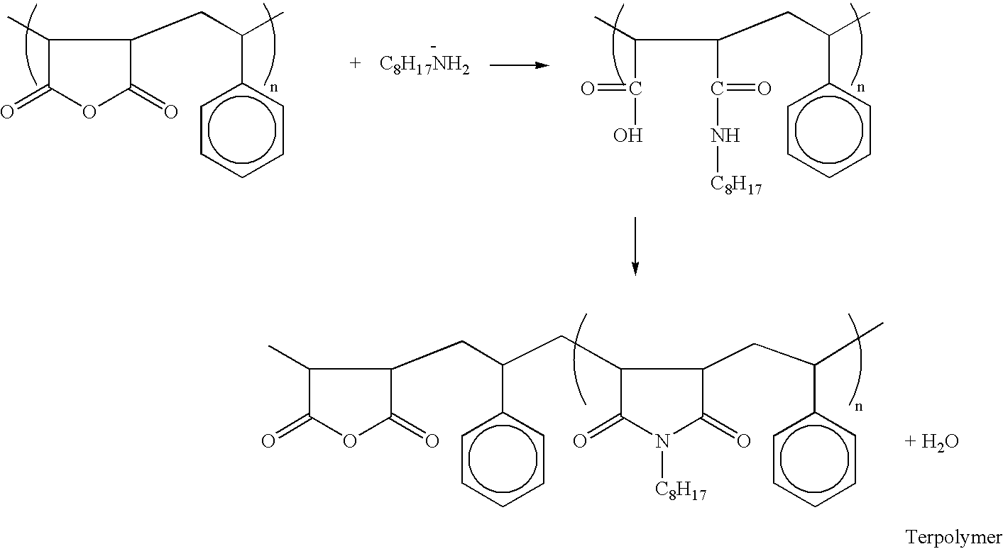 Process for forming centipede polymer gels