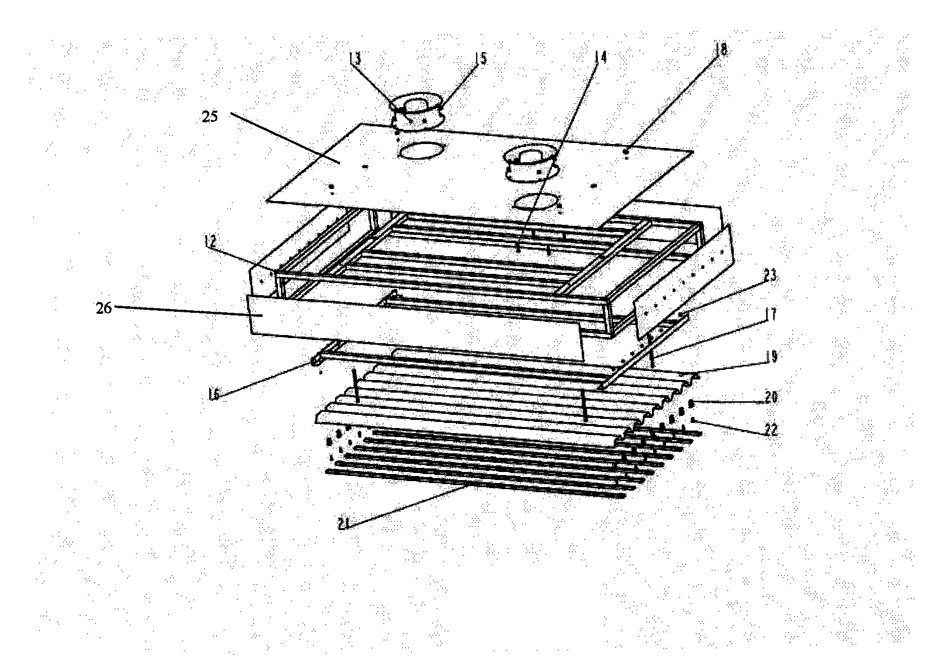 Equipment for drying synthetic leather production line