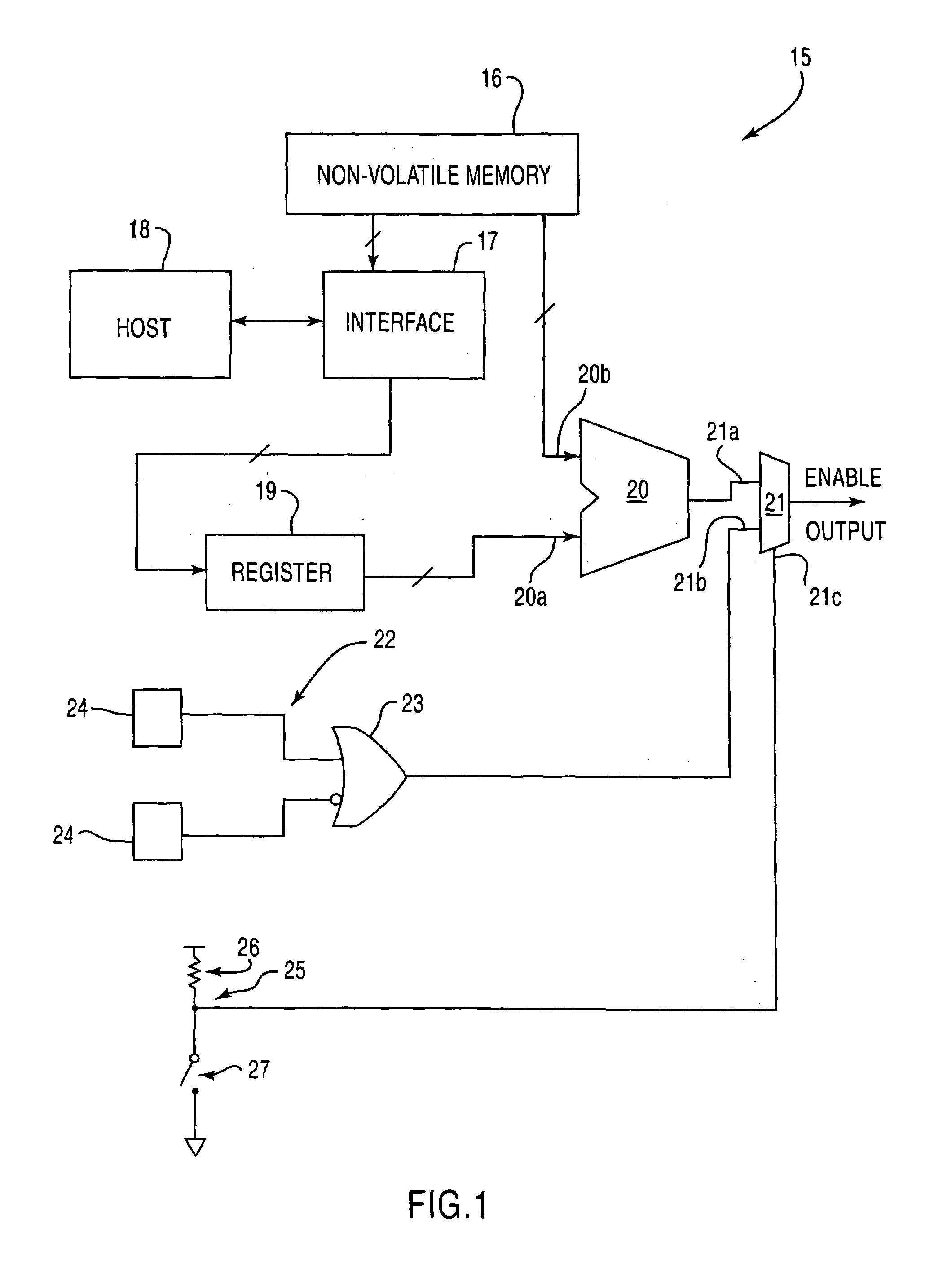 Apparatus and method for secure filed upgradability with hard wired public key