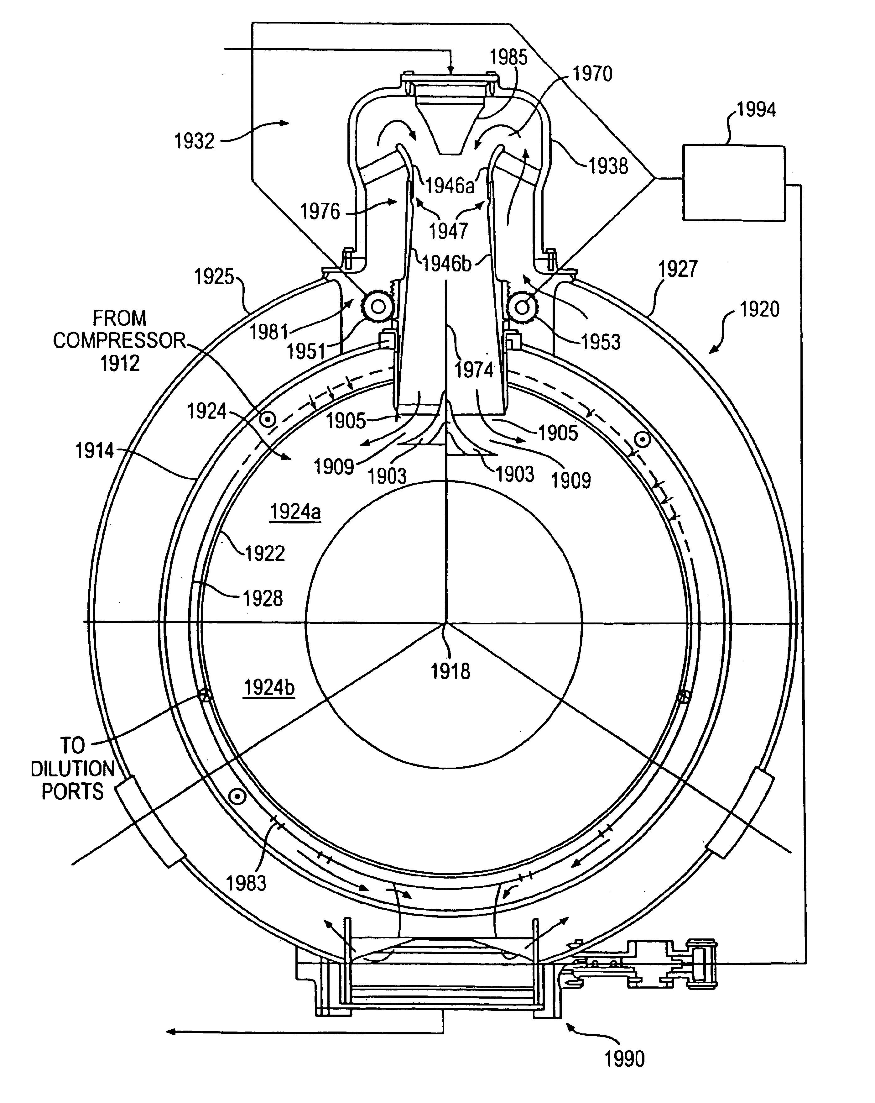 Gas turbine engine fuel/air premixers with variable geometry exit and method for controlling exit velocities