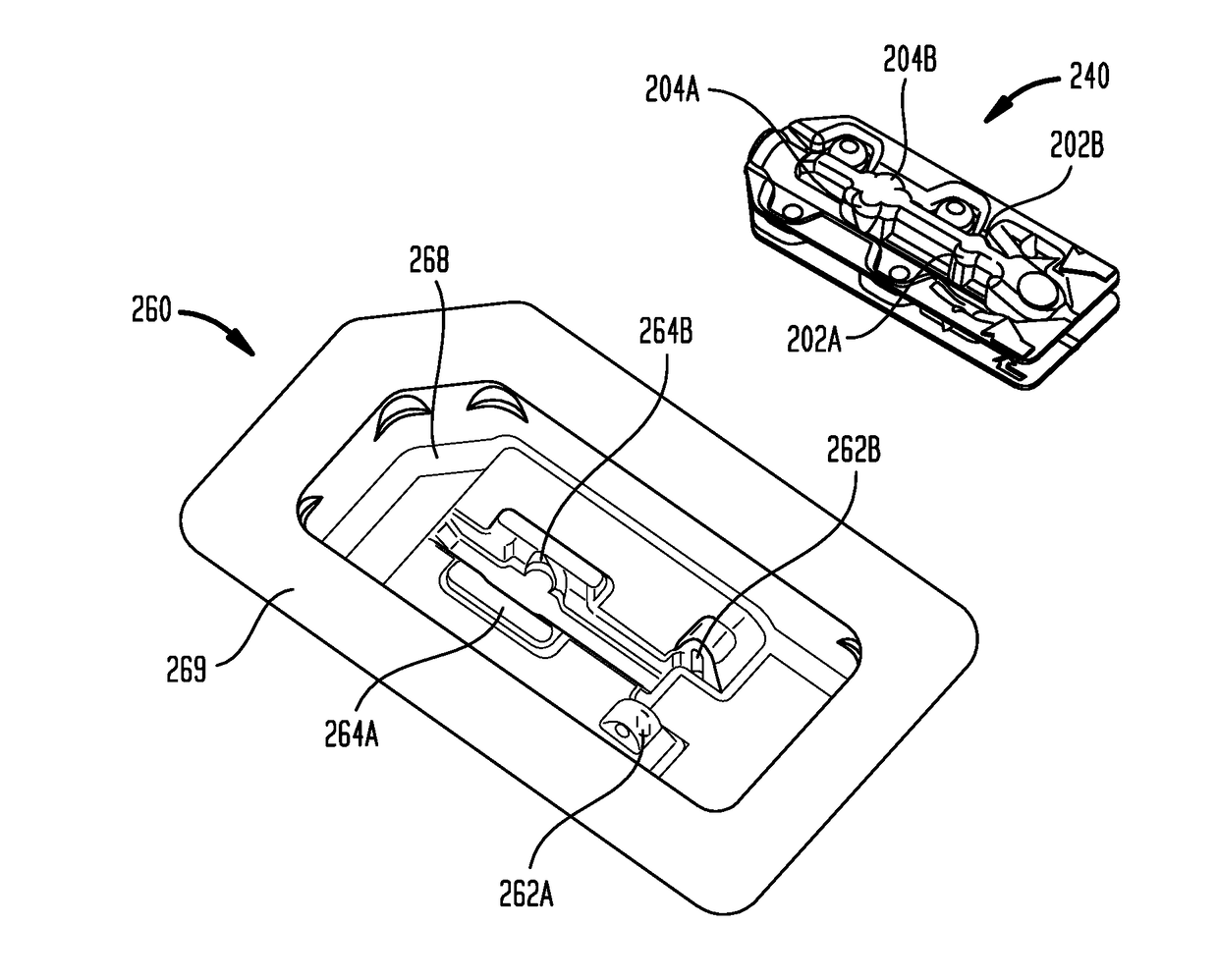 Snap lock packaging