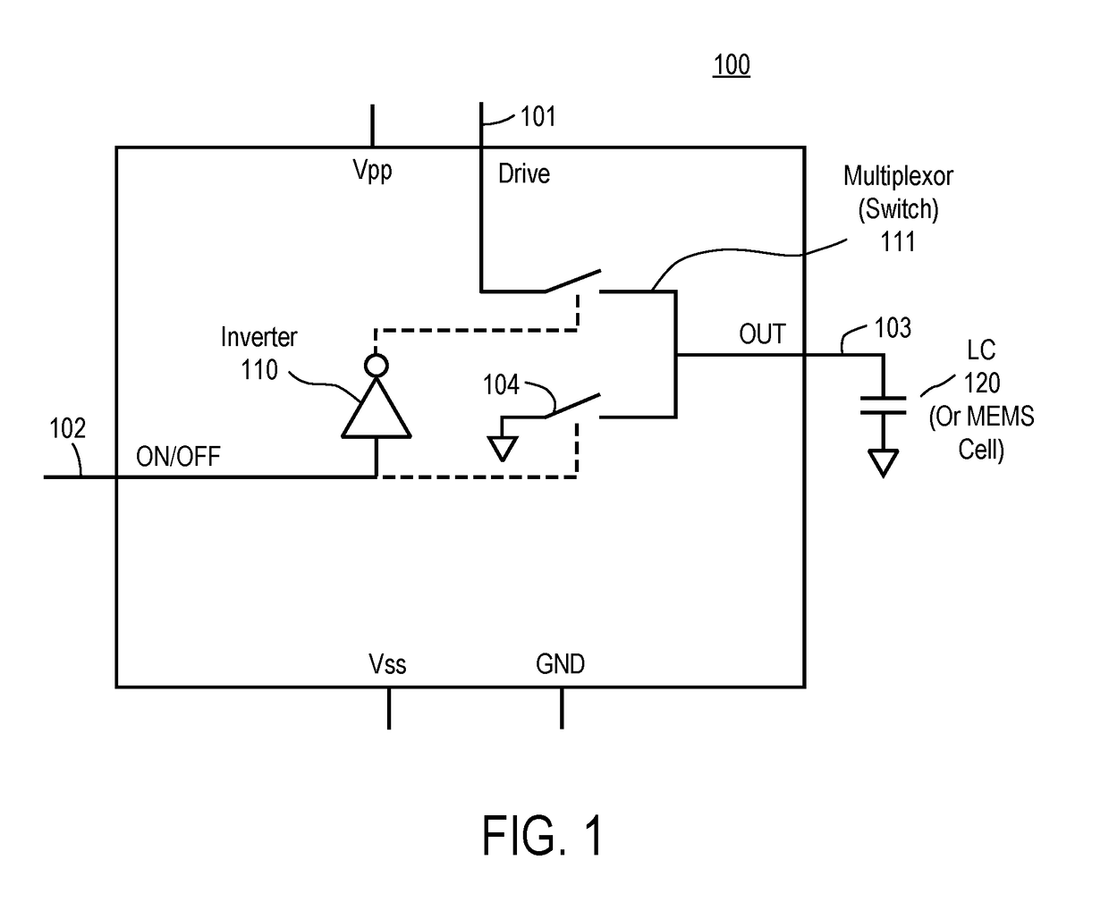 Distributed direct drive arrangement for driving cells