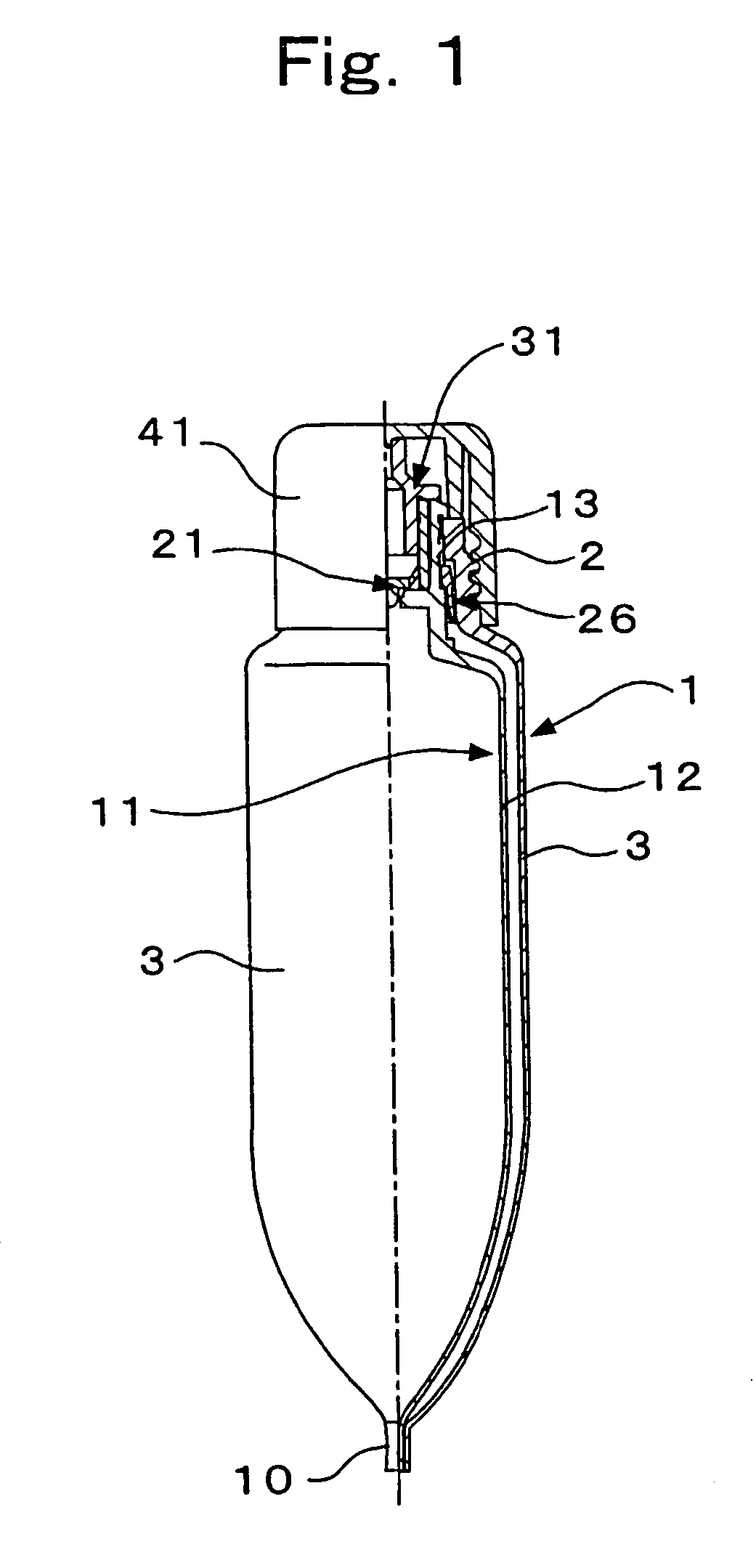 Dispensing container