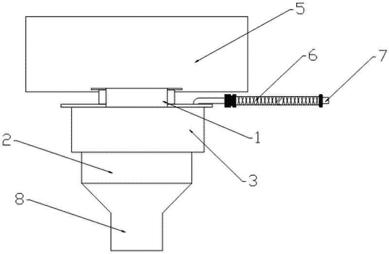 Die-casting argon-blowing protection device