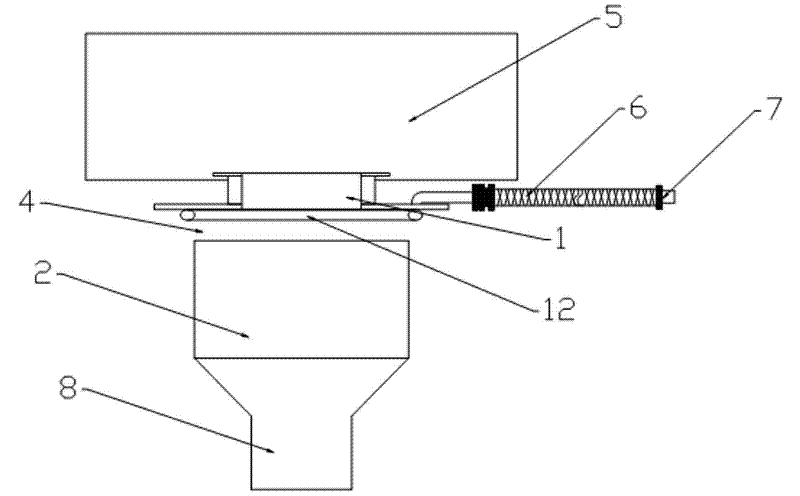 Die-casting argon-blowing protection device