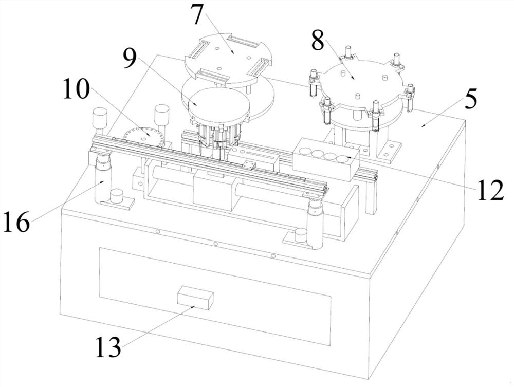 A micro-column gel method automatic blood matching device