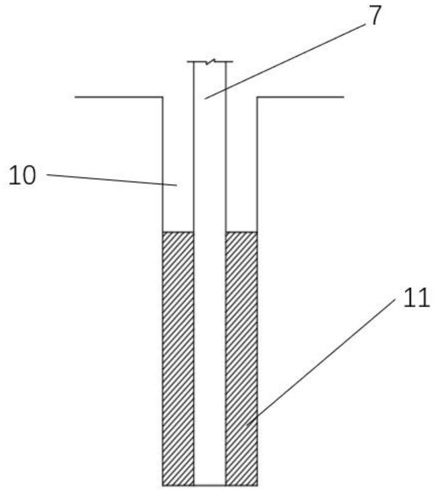 Reinforcement reinforcement method and system for foundation anchor bolts of power transmission tower