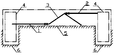 A rice-shaped reinforced structure of a floor slab