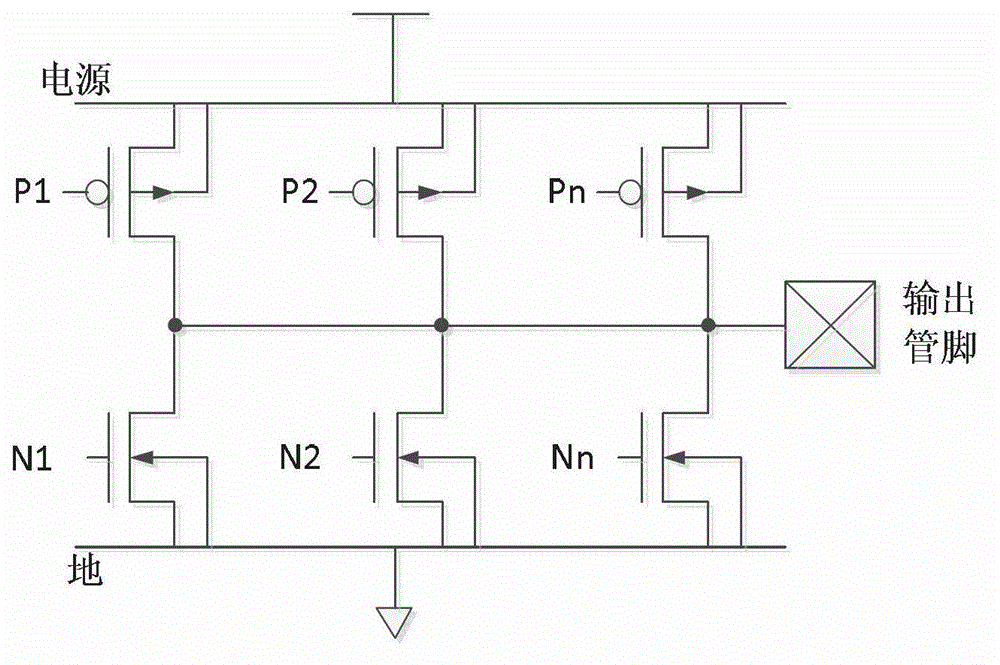 Method for reducing area of interconnected input-output pins on stacked chips