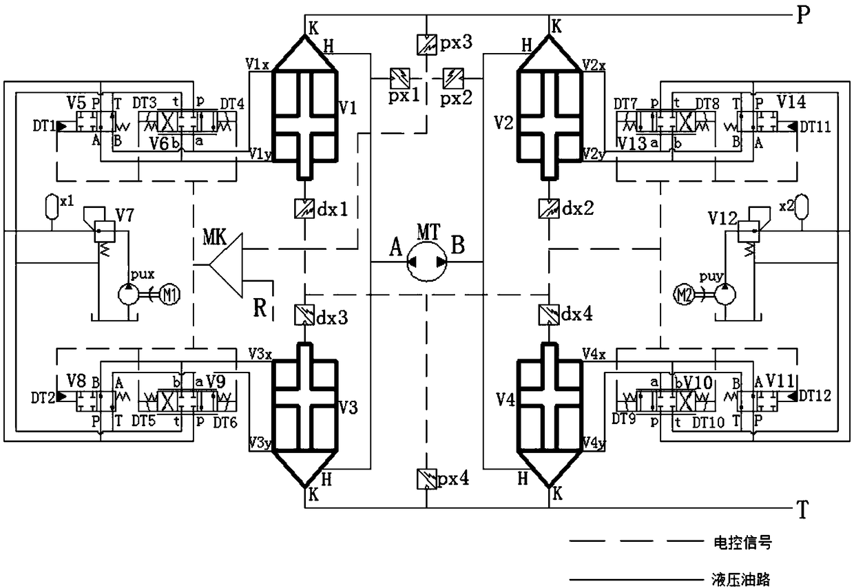 Electro-hydraulic proportional multi-hydraulic winch control system and control strategy thereof