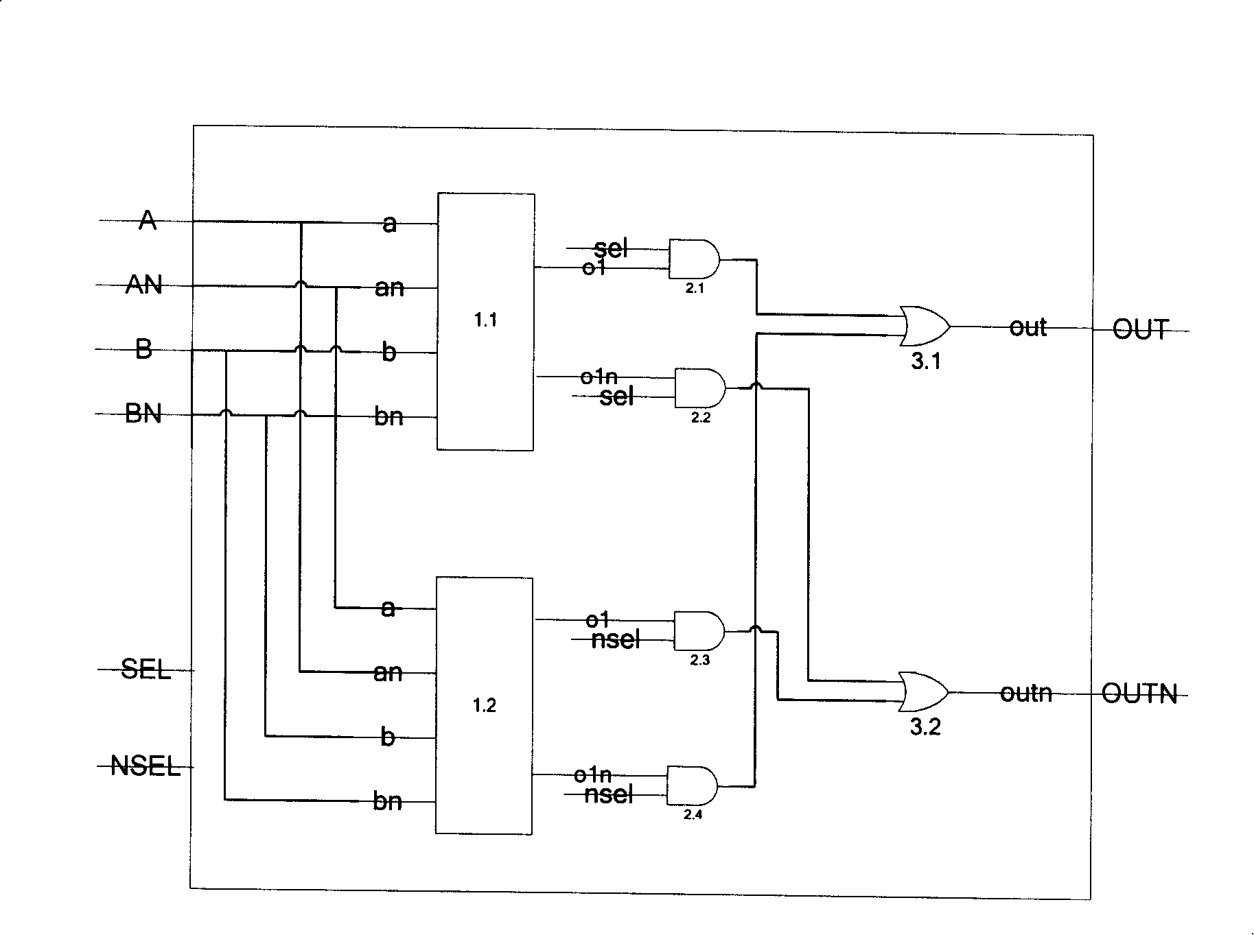 A logic unit for oppositional differential power consumption analysis