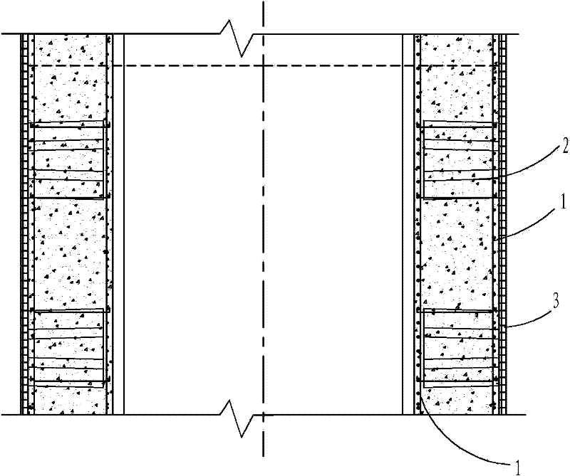 Modular cast-in-place construction method for large-diameter root foundation