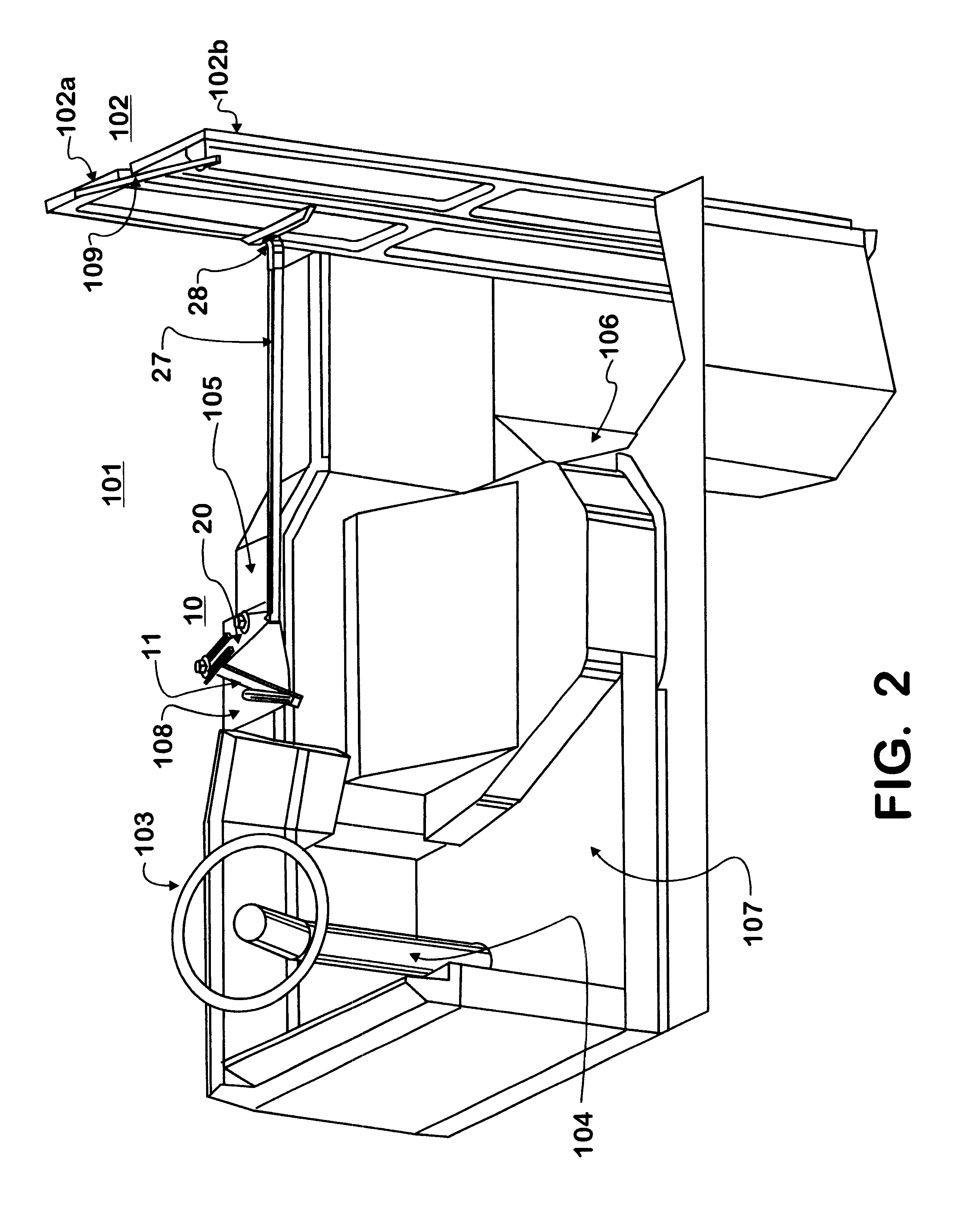 School bus door operator