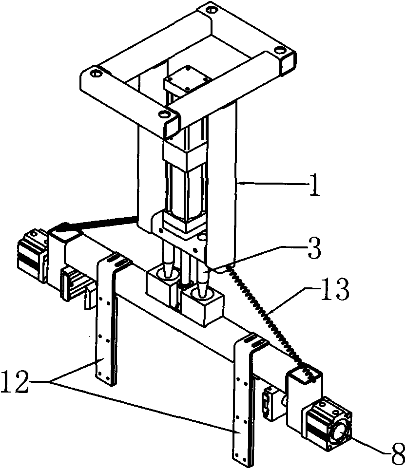 Grabbing device for moving wall/floor tiles