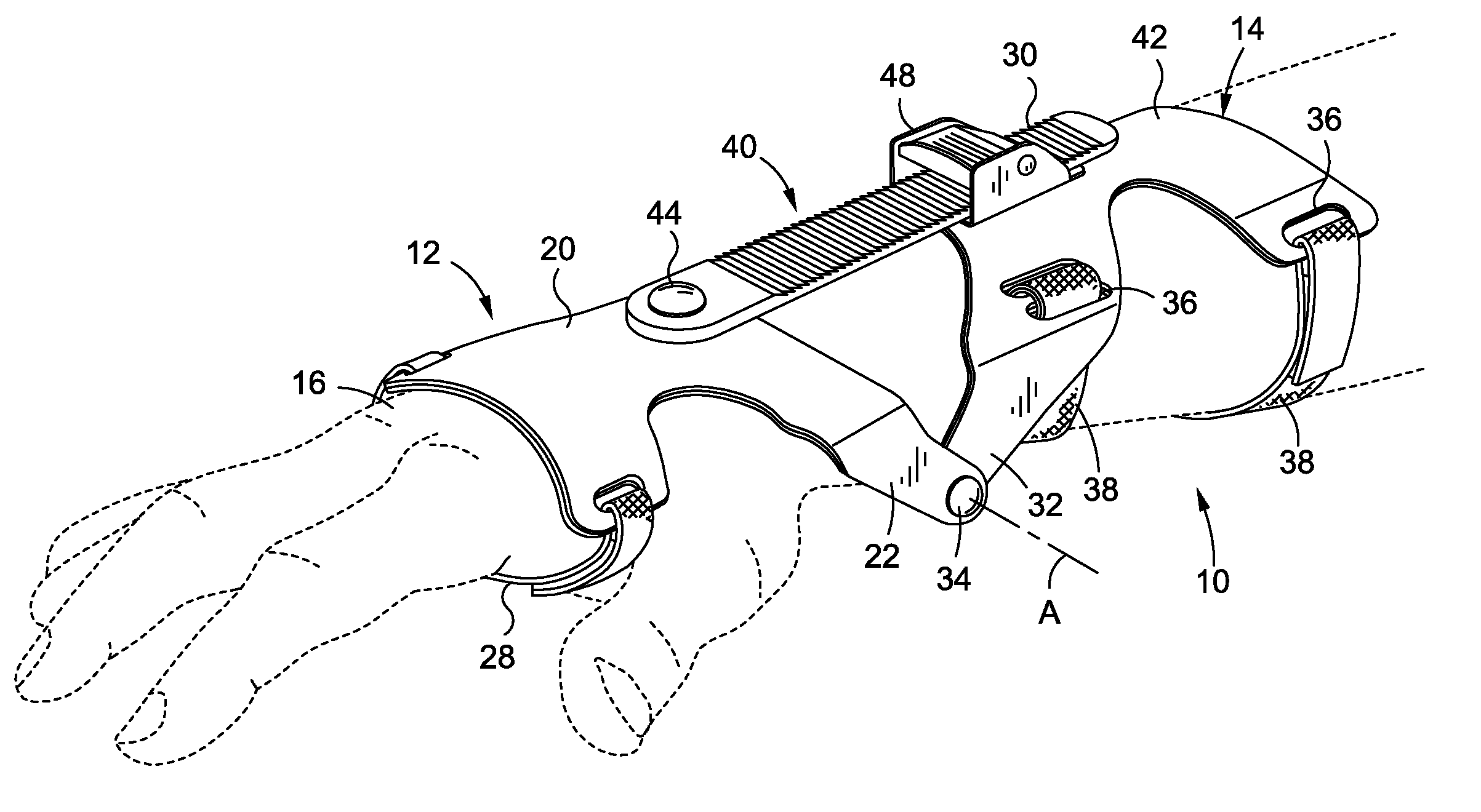 Golf swing wrist condition training device