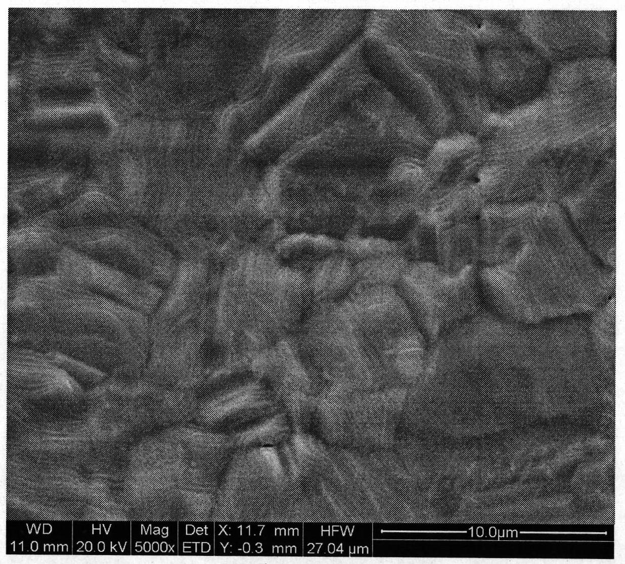 MCrAlY coating with excellent oxidation resistance and preparation method thereof