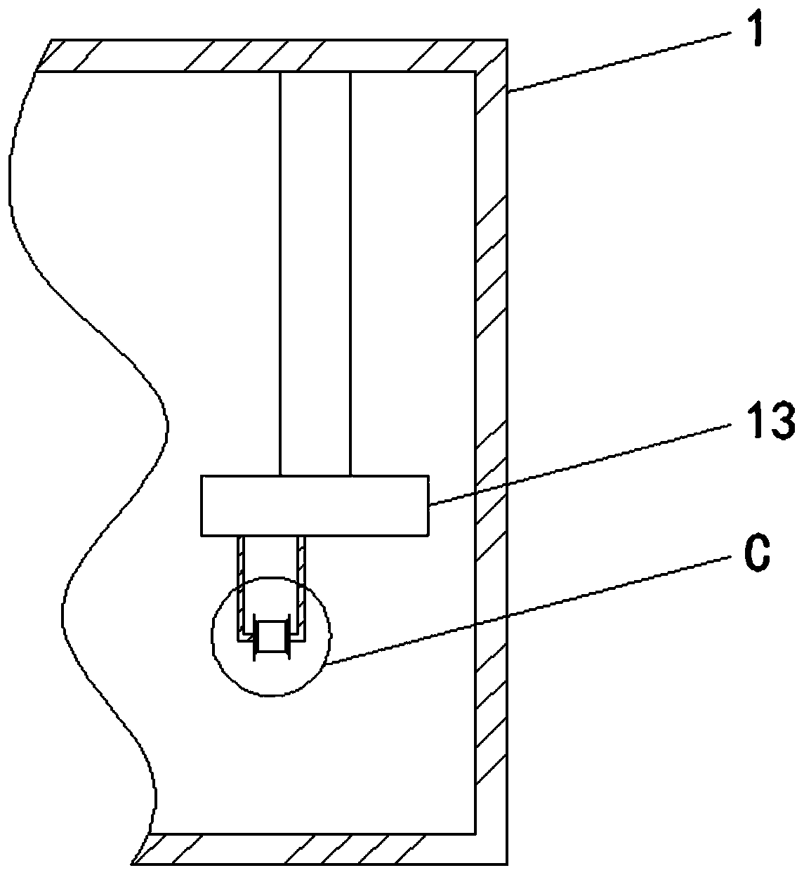 Tinning and sealing device for liquid cosmetics