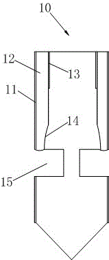 Inner core inserting type expansion screw and use method thereof