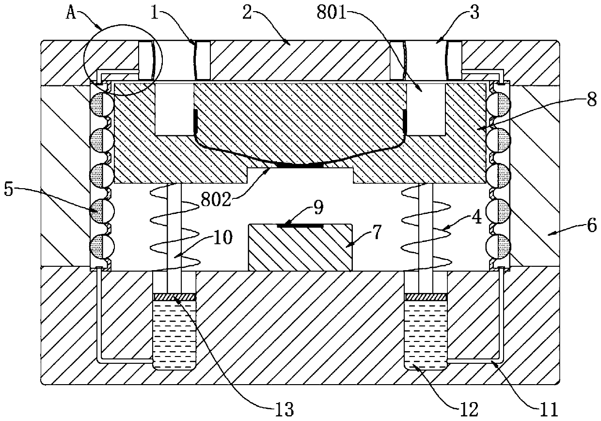 Anti-loosening socket with indication function