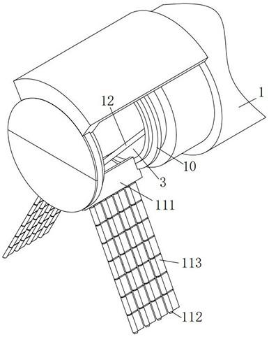 Automatic dehydration treatment equipment for livestock manure