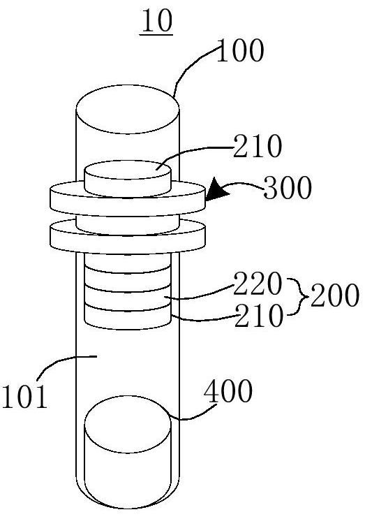 Vibration power generation device with permanent magnet and cable detection system