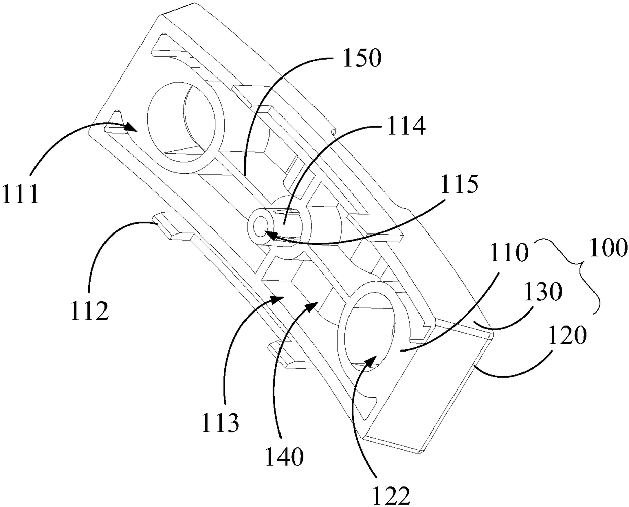 Insulating plate, wall-hung mounting structure and water heater