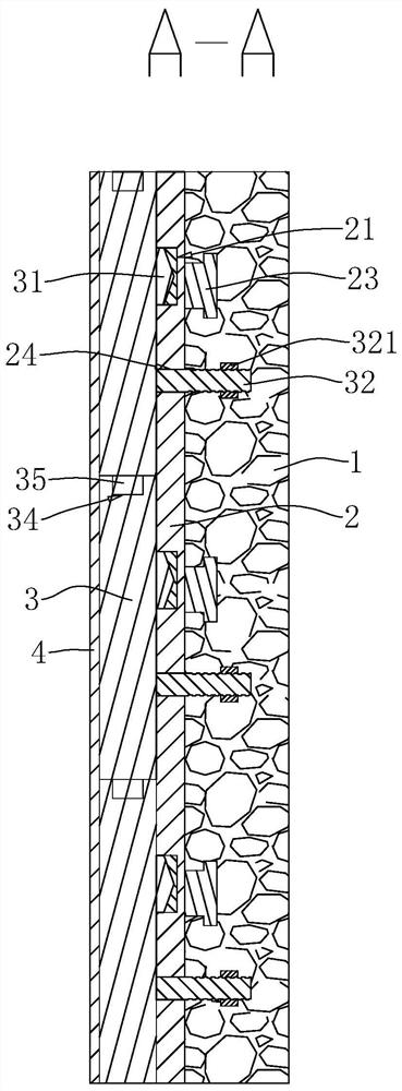 Thin heat insulation composite heat insulation board and cast-in-place concrete composite wall and construction method