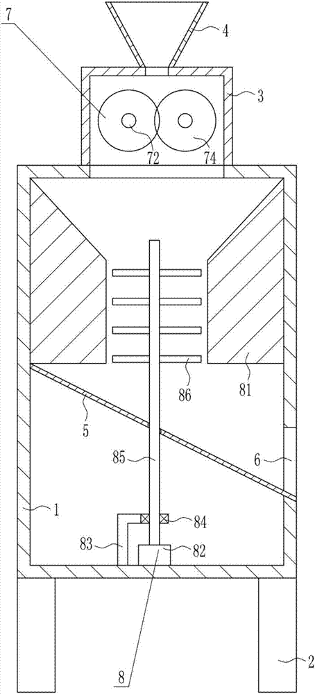 Crushing equipment for corrugated paper recovery