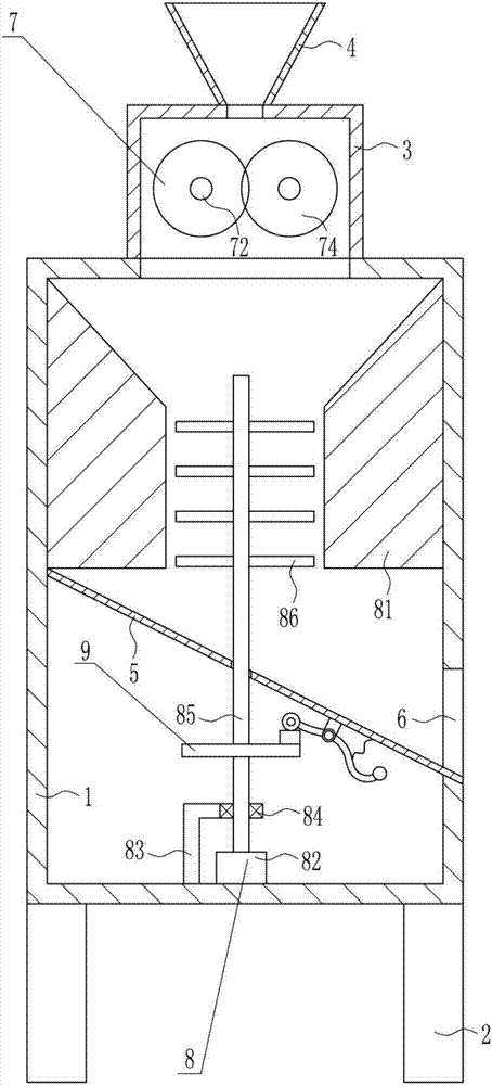 Crushing equipment for corrugated paper recovery