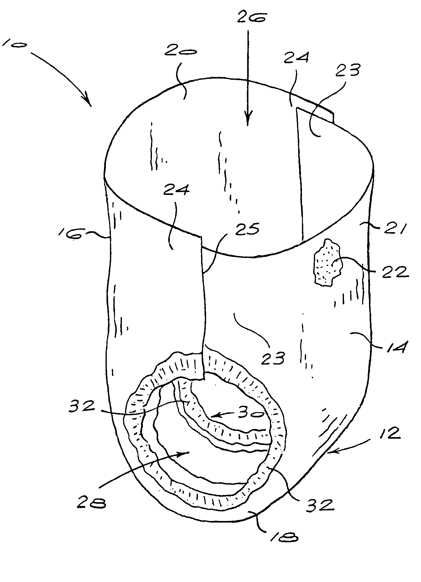 Method for bonding surfaces on a web