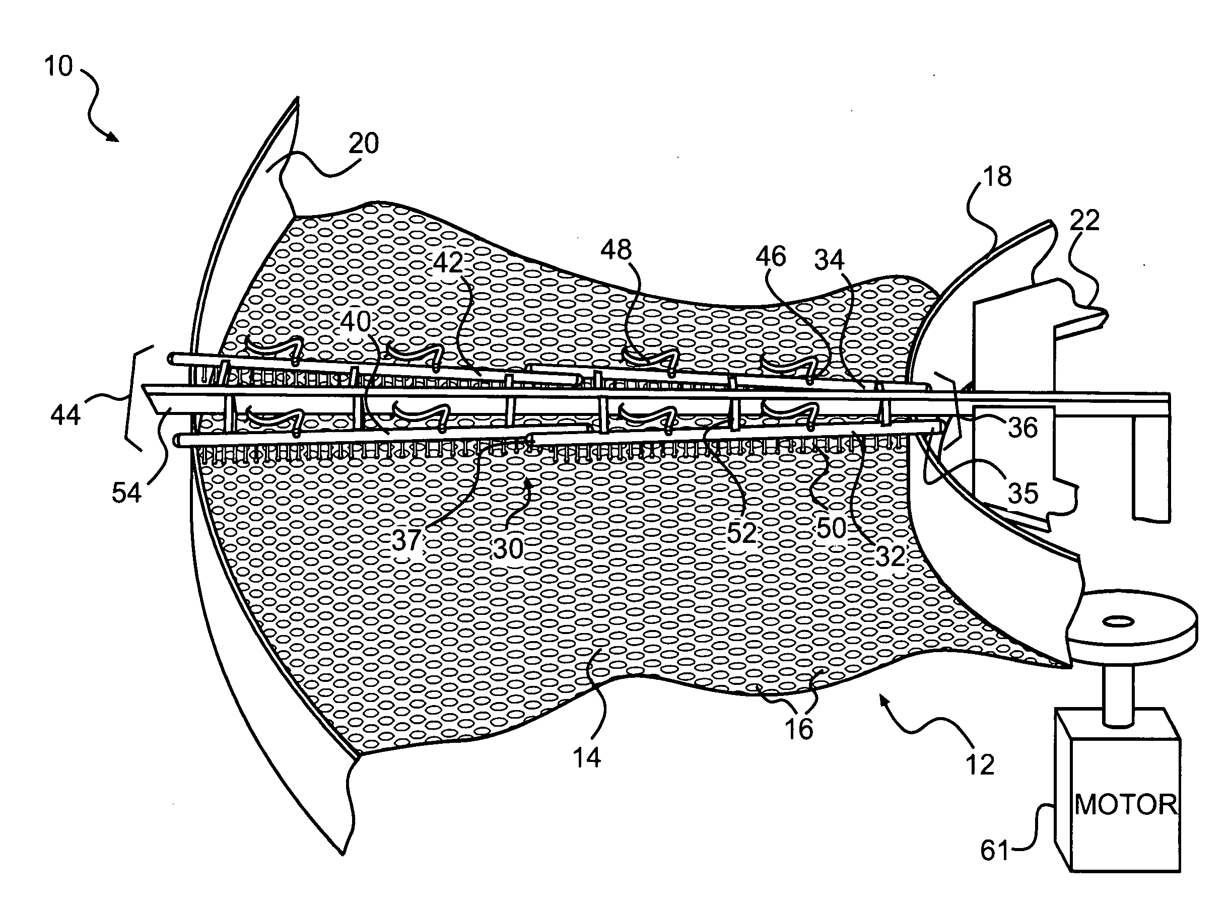 Method of filtering phosphate utilizing a rotary table filter or horizontal table filter