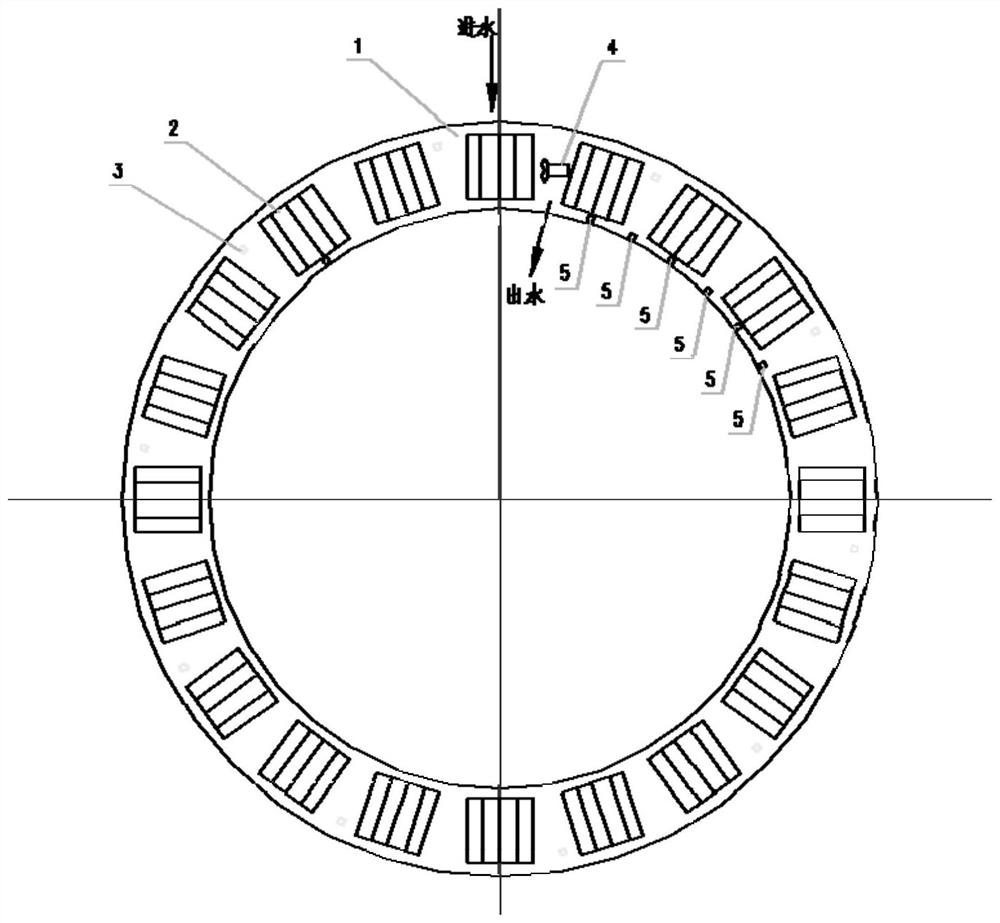 Flexible sewage treatment working condition control method