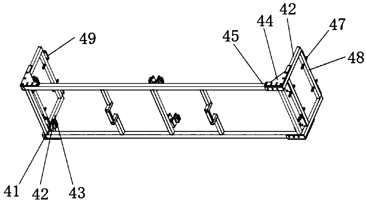 Automatic loading and unloading mechanism of drying kiln car