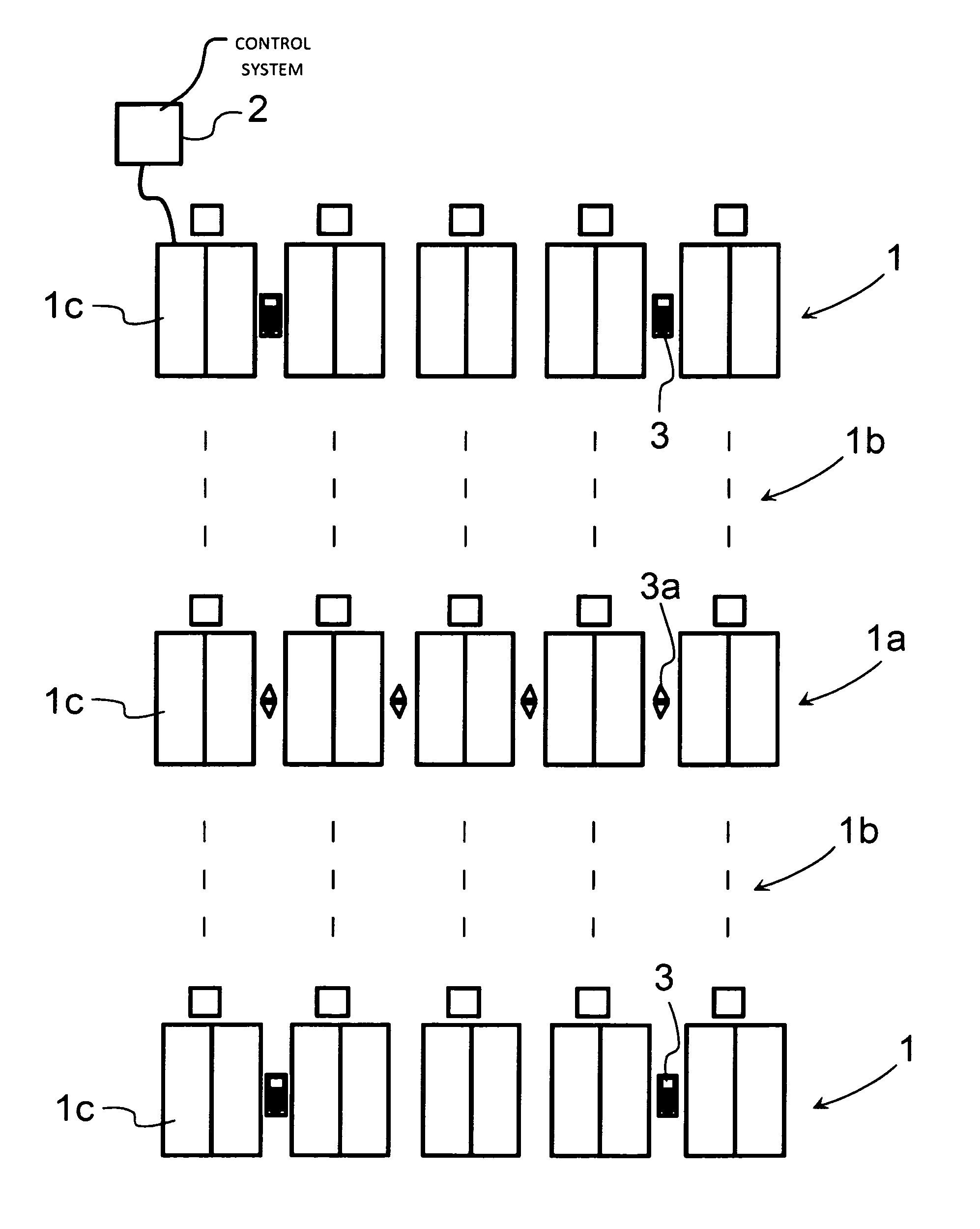 Elevator system having car panel with adjustable views based on floor data, and methods of operating the same