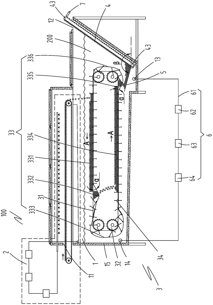 Continuous centring pre-heating and egg-boiling integrated machine