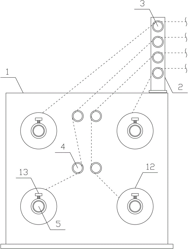 Thin film strip conveying and winding device