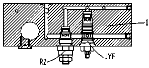 Integrated electro-hydraulic proportional hydraulic valve bank