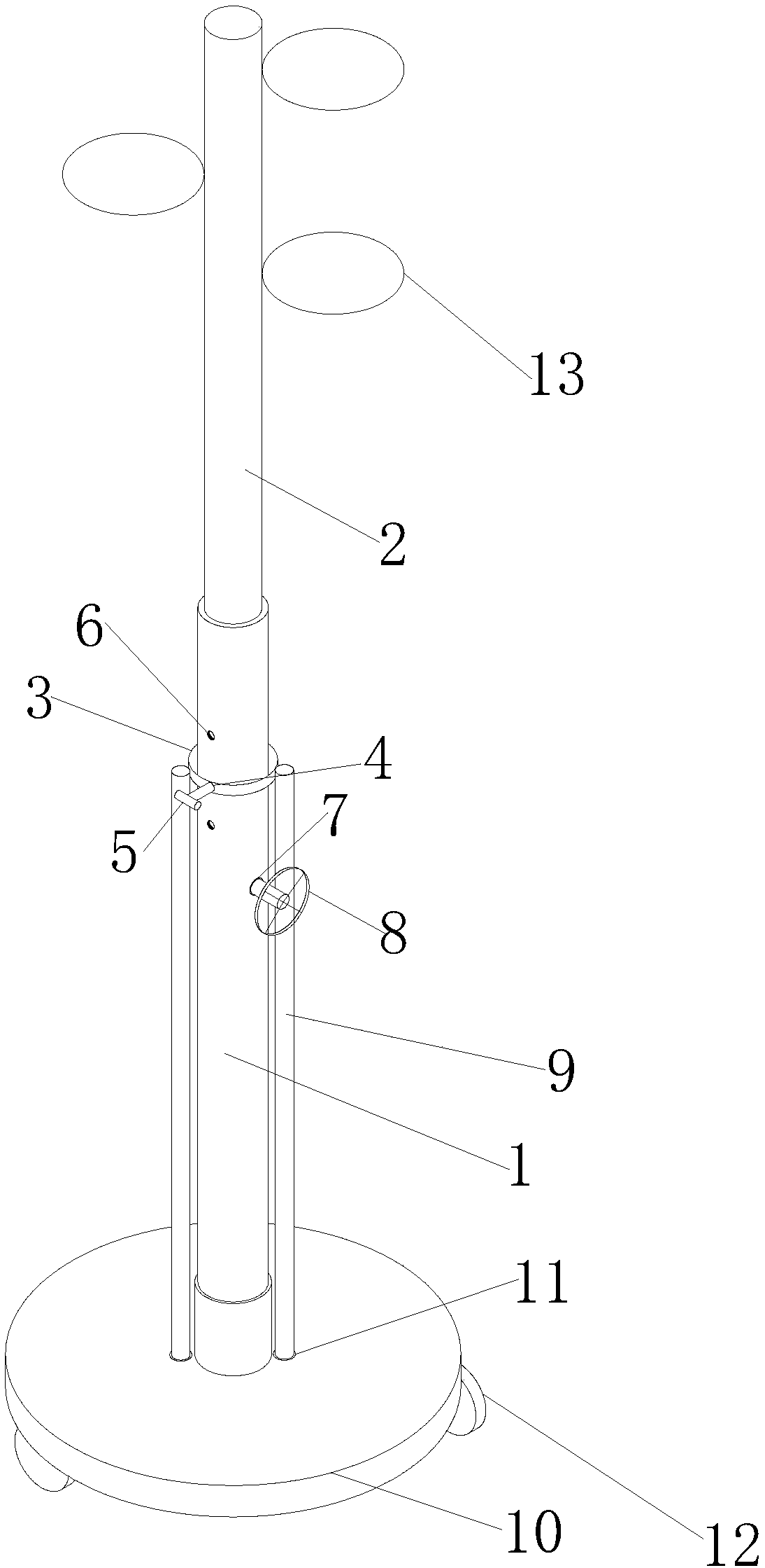 Stable infusion stand