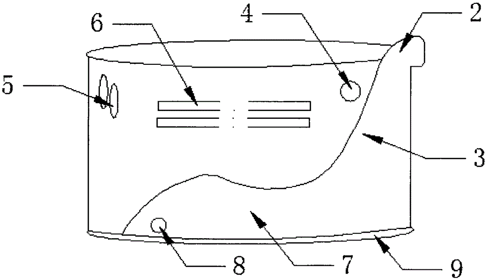 Labor water bed for midwifery of department of gynecology and obstetrics