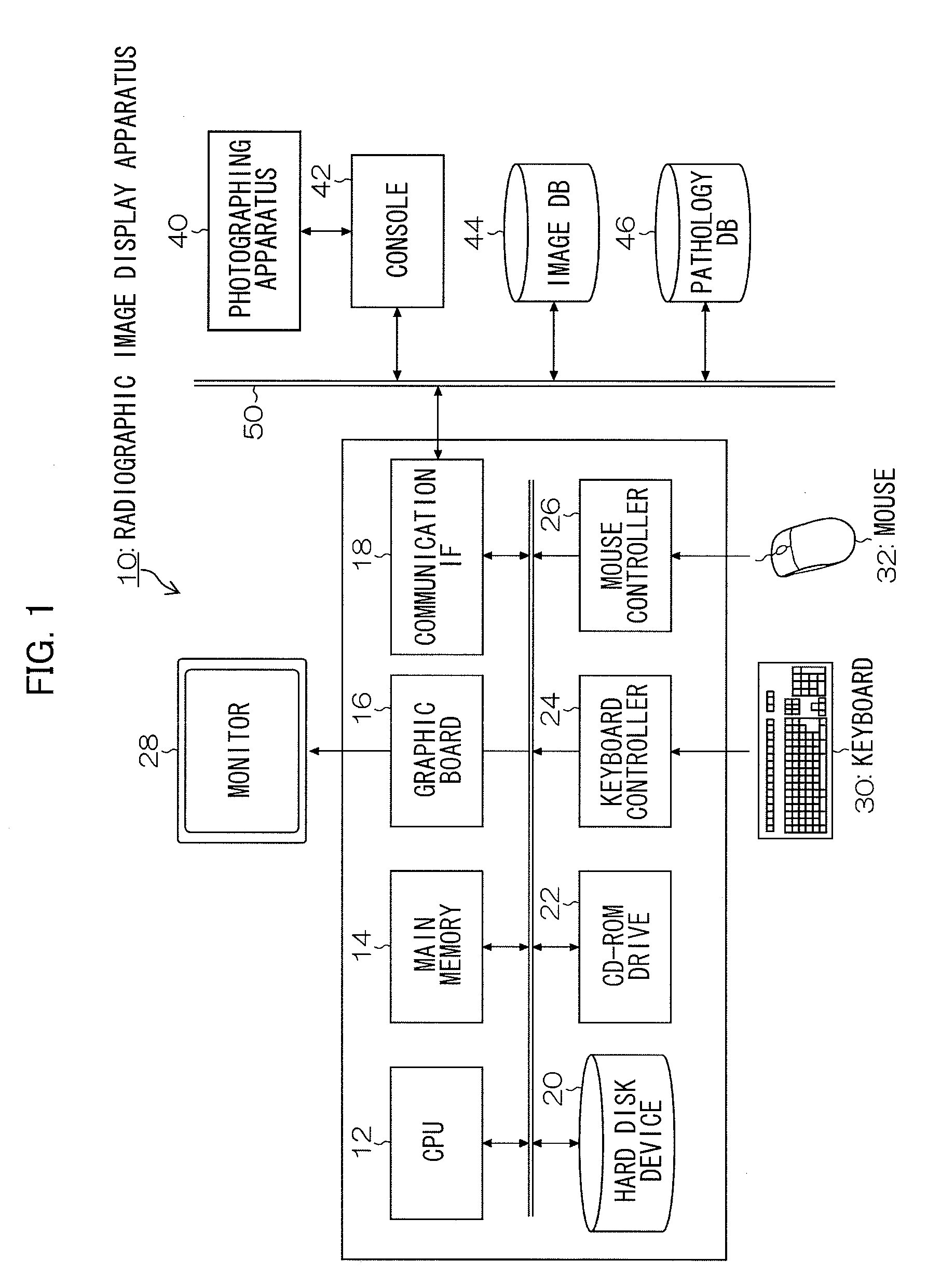 Radiographic image display apparatus, and its method and computer program product