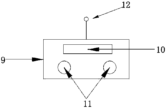 Line safety patrolling device and using method thereof