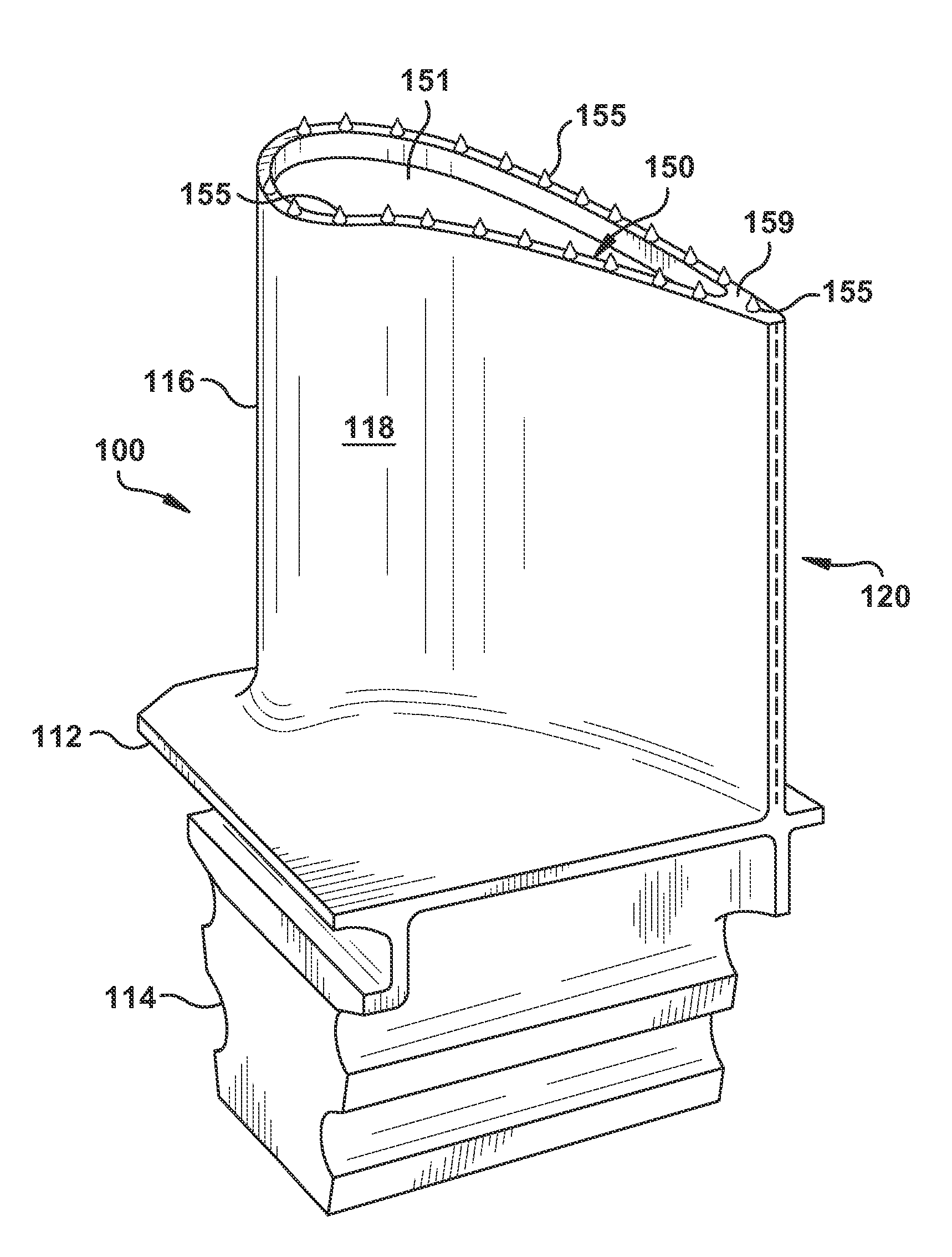 Turbine buckets wtih high hot hardness shroud-cutting deposits