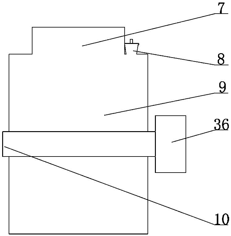 Wheat aleurone layer stripping device