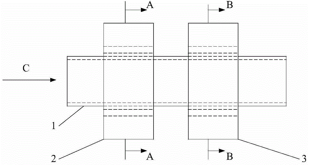 Magnetic particle flow power generation system having no rotary movement