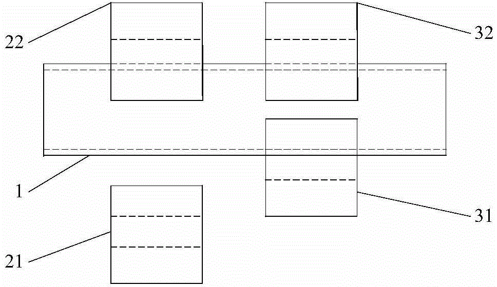 Magnetic particle flow power generation system having no rotary movement